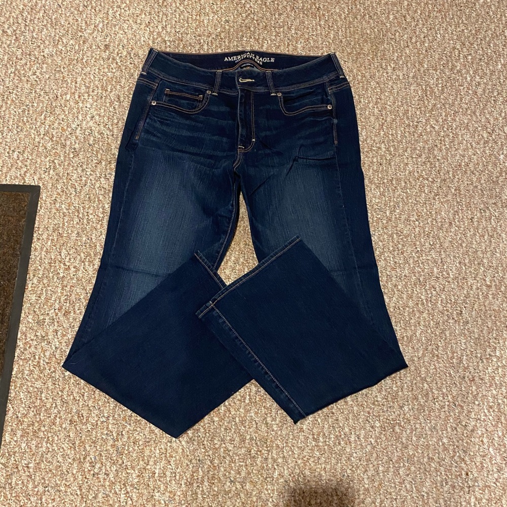 American Eagle Kick Boot Style Jeans Size 14